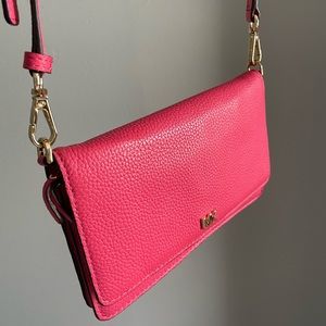 Michael Kors Crossbody wallet- Pink